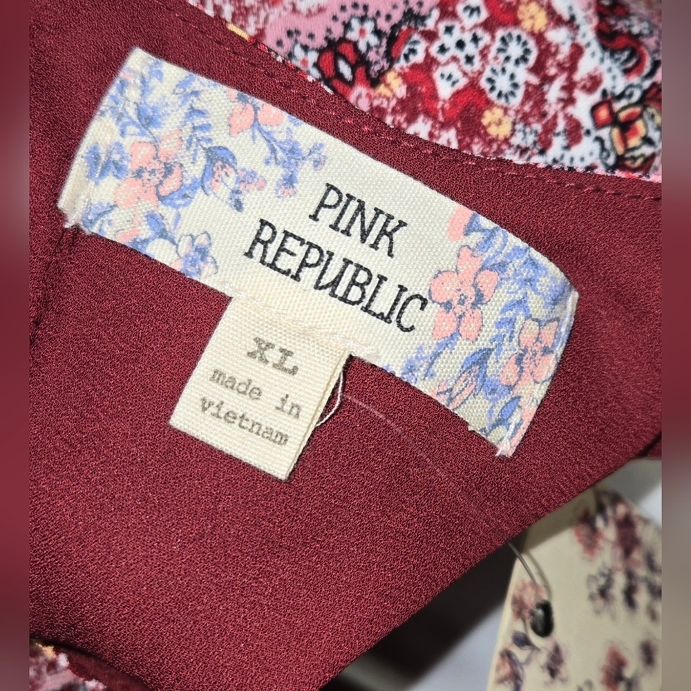 NWT Pink Republic Womens Mini  Dress, Multicolor Women's XL - Picture 5 of 7